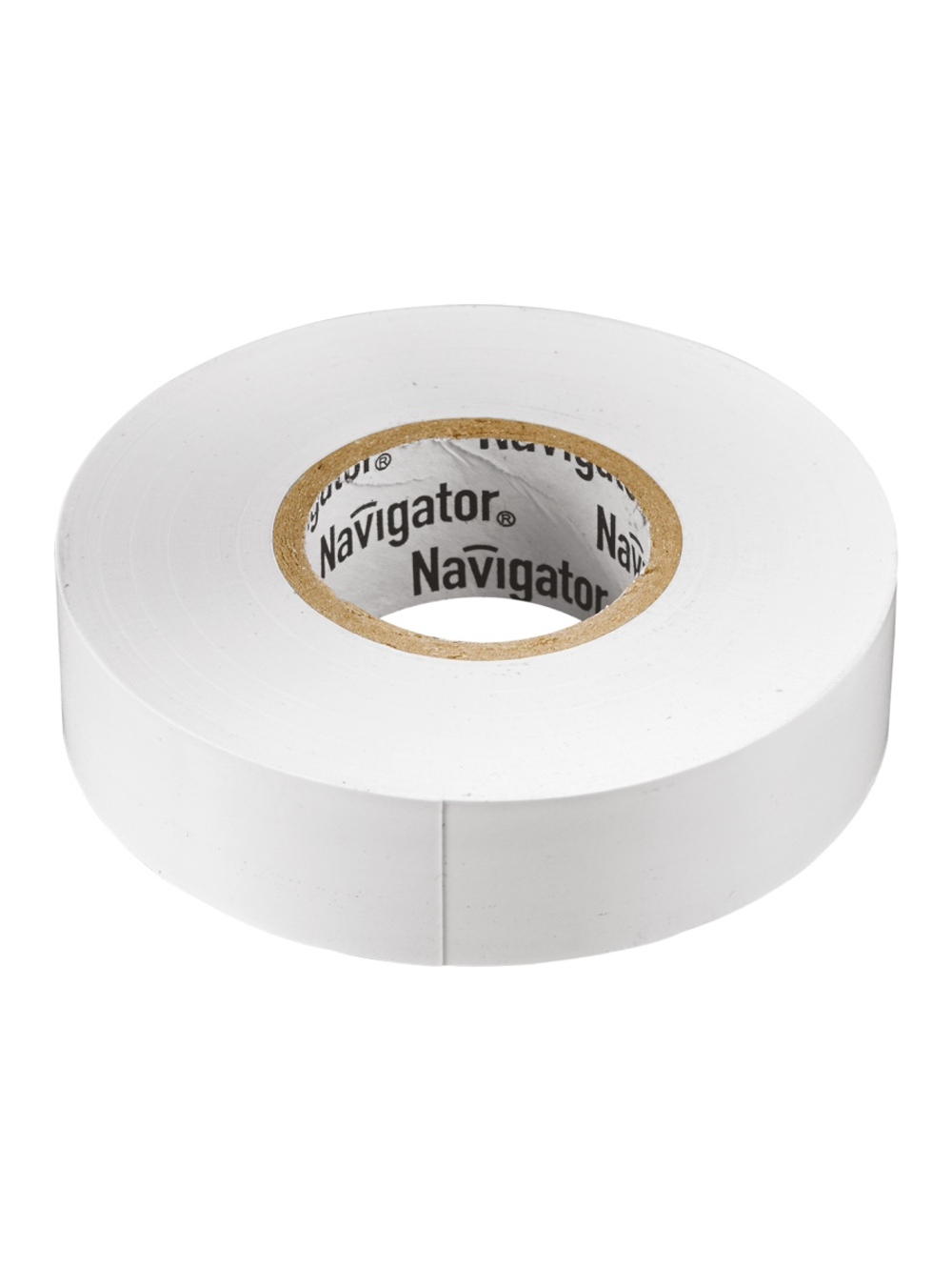 Изолента ПВХ 15мм (рул.20м) бел. NIT-B15-20/WH Navigator 71102