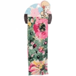 Повязка на голову «Britney Room», принт цветы, микс 6 цветов, 20*7см