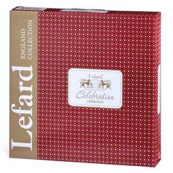 НАБОР ФИГУРНЫХ ТАРЕЛОК ЗАКУСОЧНЫХ LEFARD "CELEBRATION" 2 ШТ. 20,5*2 СМ (КОР=16НАБ.)