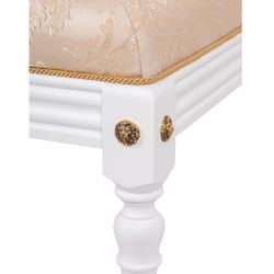 Банкетка Классика 2 Белый Каледония Айвори