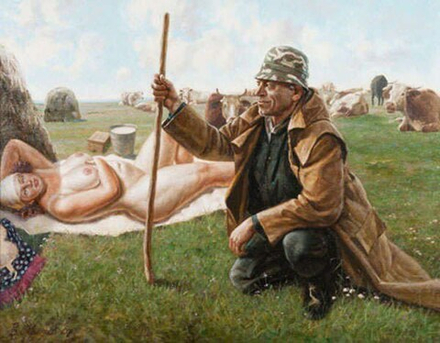 Колотев Василий (род. 1953) - эротическое искусство русского художника