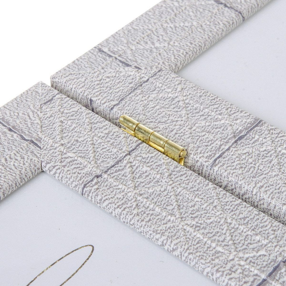 Фоторамка на 2 фото, фото 10х15 см, св.дер, фактура, Y6-2404