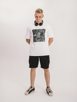 Футболка IAMREBEL Маски Белый