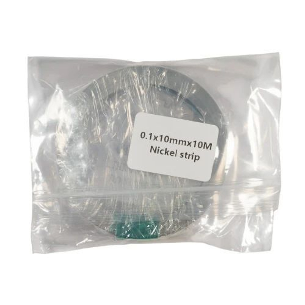 Никелированная лента для сварки и пайки аккумуляторов 0.10*10мм (10 метров)