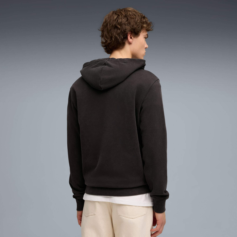 PUMA X SCUDERIA FERRARI МУЖСКАЯ СПОРТИВНАЯ ТОЛСТОВКА С КАПЮШОНОМ, ЧЕРНЫЙ