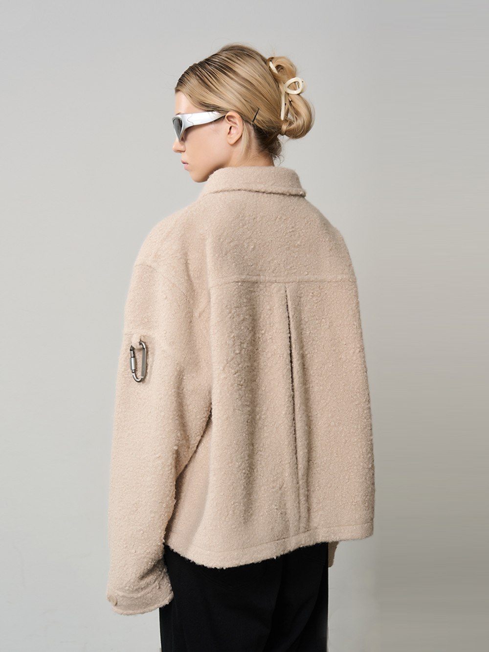 Шерповая куртка HARSHandCRUEL "Carabine" Sherpa Jacket