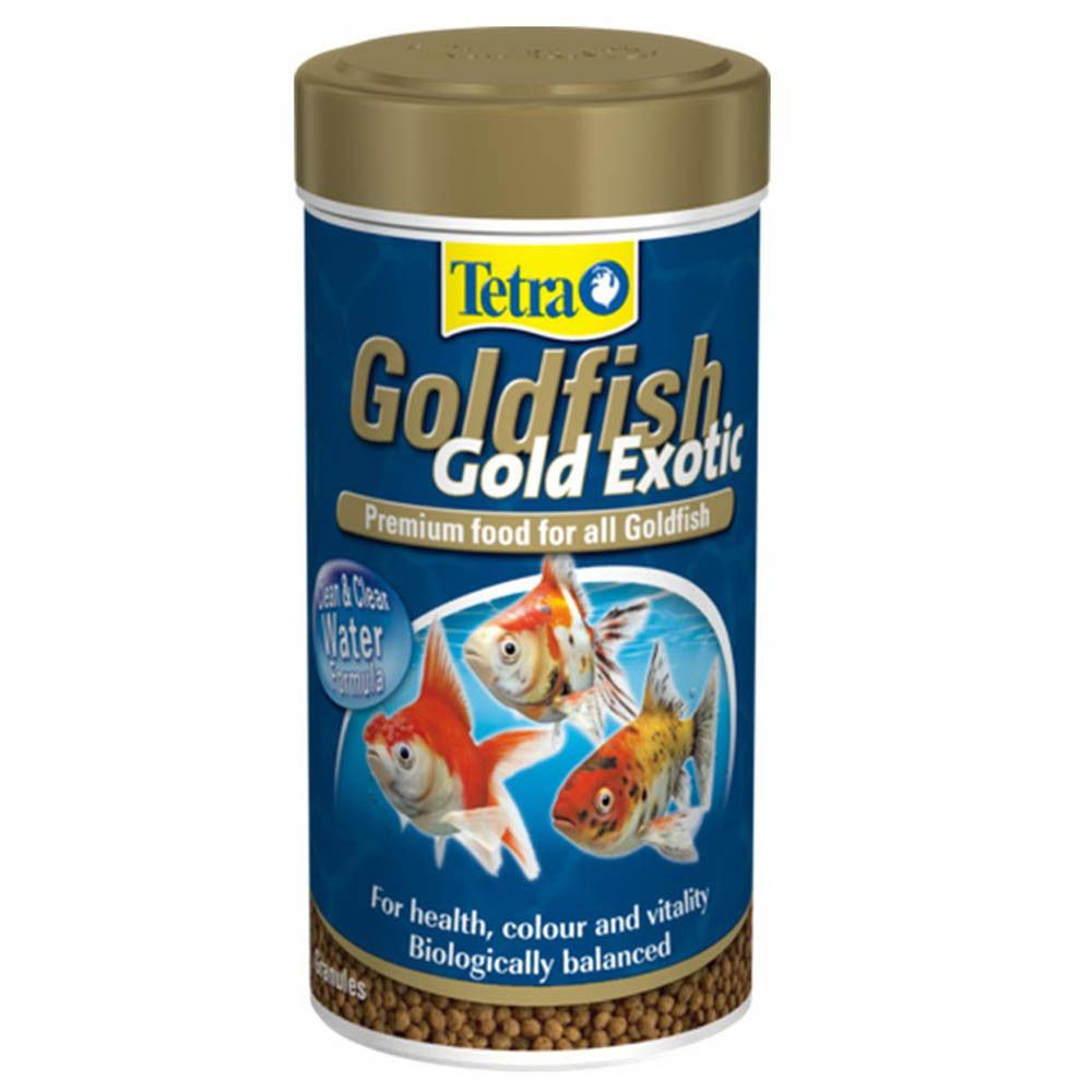Tetra Gold Exotic 250 мл - корм для золотых рыб (шарики)