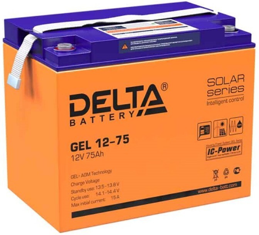 Батарея  Delta GEL 12-75