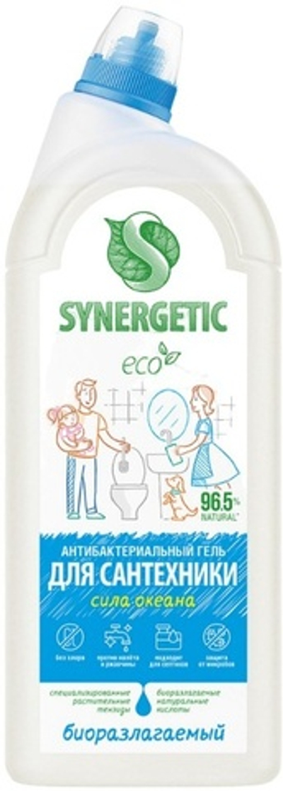 Synergetic гель для сантехники сила океана 0,7л