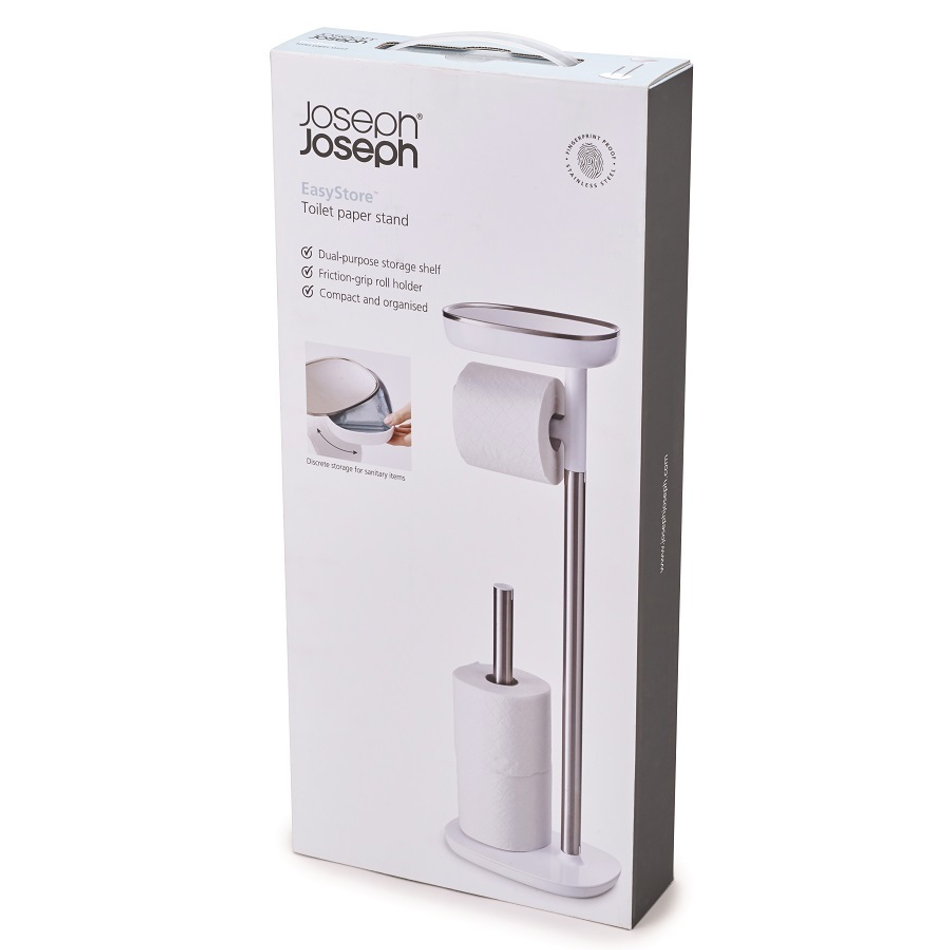 Держатель для туалетной бумаги с подносом EasyStore, Joseph Joseph