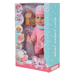 Пупс функциональный с аксесс., коробка ZF108-6