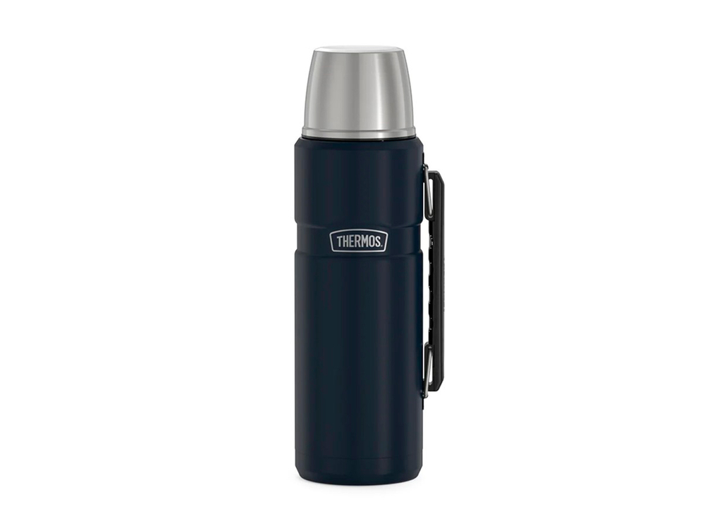 Термос для напитков THERMOS KING SK-2010 MMB 1.2L, нержавеющая сталь, винтовая пробка, цвет синий