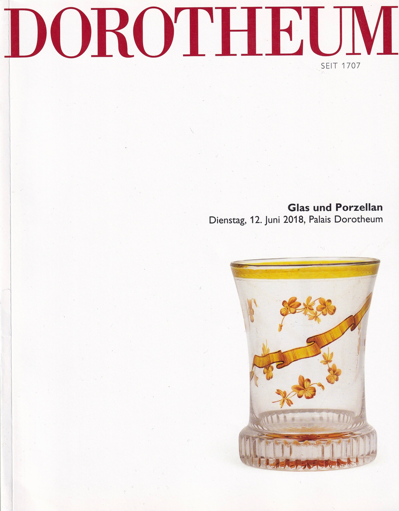 Каталог аукциона Dorotheum, Вена, Стекло и фарфор от 12 июня 2018 года