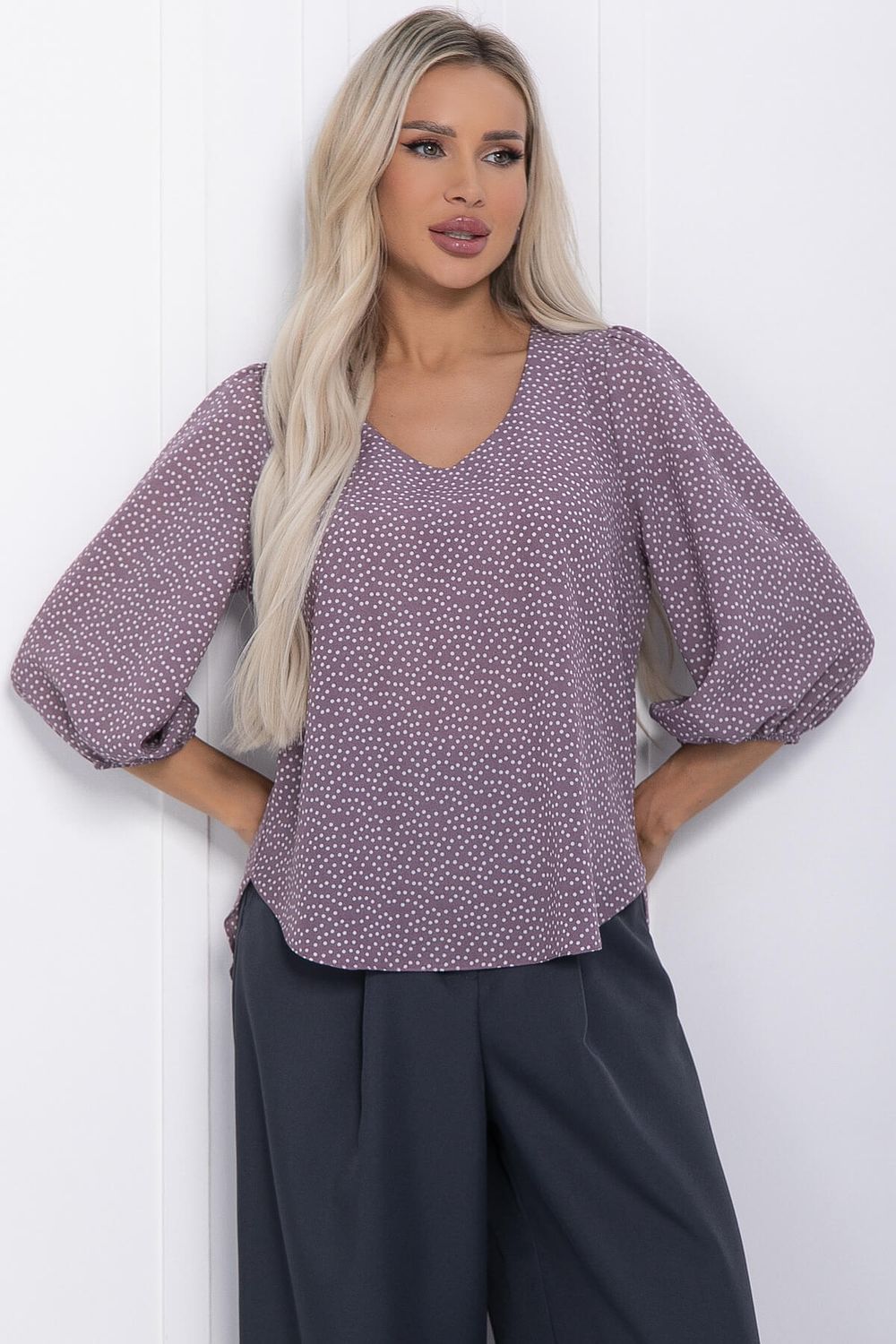 Блуза Флоренция (лиловая) Б12274-29 LT Collection