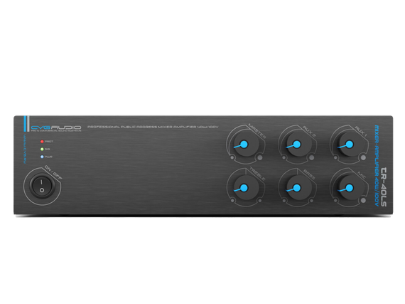 CVGAUDIO TR-40LS миниатюрный настольный микшер — усилитель, мощность 40W — 100V/70V