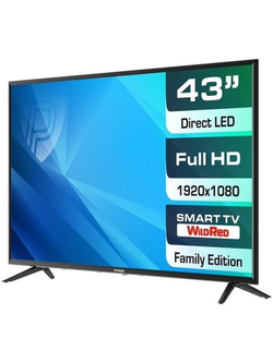 Телевизор Prestigio 43"; TOP PTV43SS06Y_CIS_BK Full HD SmartTV
