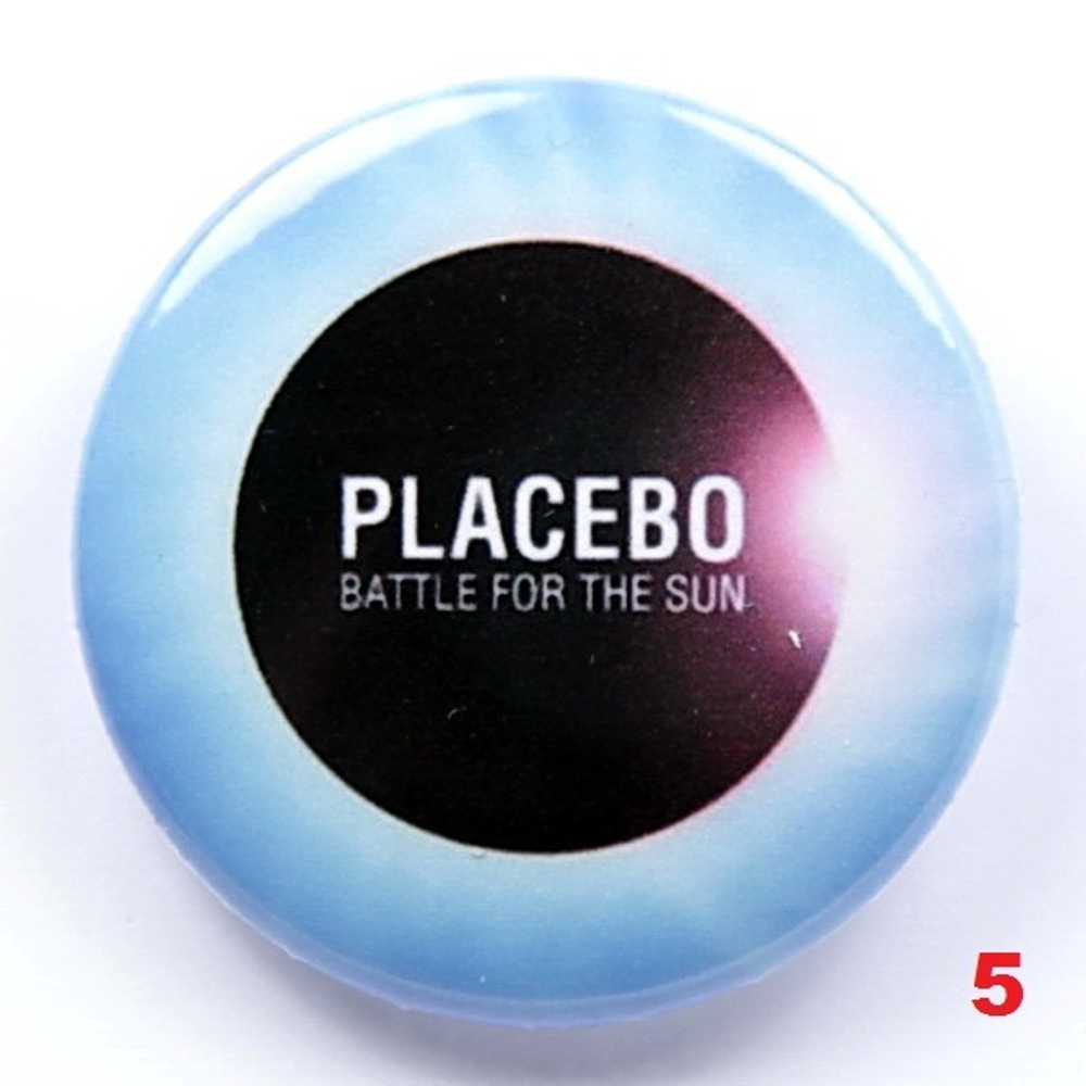 Значок Placebo 36 мм ( в ассортименте )