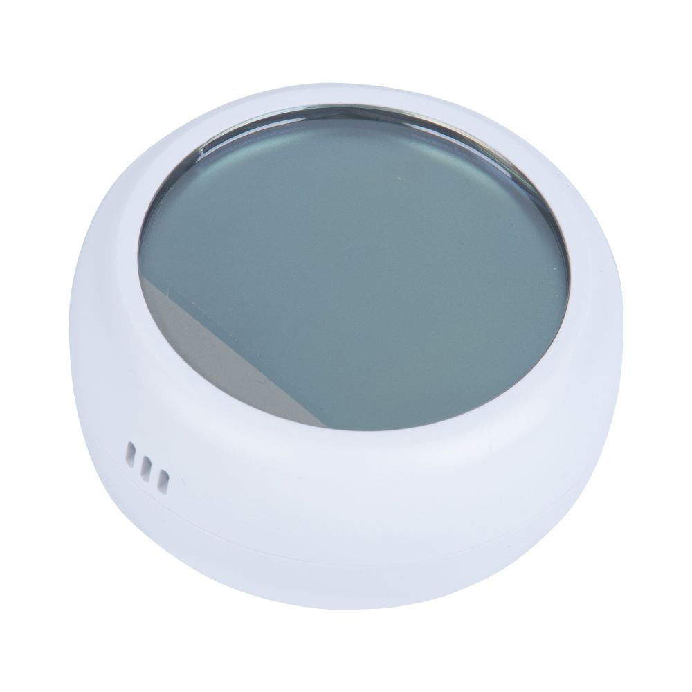 USN-A502 TS-WF WHITE Умный датчик температуры и влажности Wi-Fi. с экраном. на батарейках AAAx2 н-к адаптер 5V н-к. Звуковое+PUSH оповещение. Накладной. Белый. Приложение UnielSmart. TM Uniel