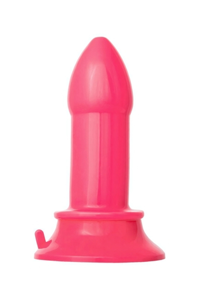 Втулка на присоске Popo Pleasure (12,5 см) (Цвет: ярко-розовый)