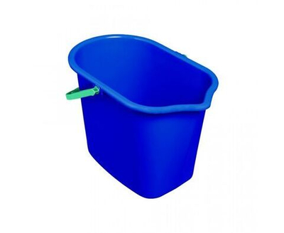 Ведро 10л York, пластиковое, носик для слива, разные цвета (071020)