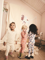 Лонгслив для девочки Next E81-220, 3 шт., Оранжевый, Кремовый, Синий