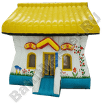 Коммерческий надувной батут "Пряничный домик"
