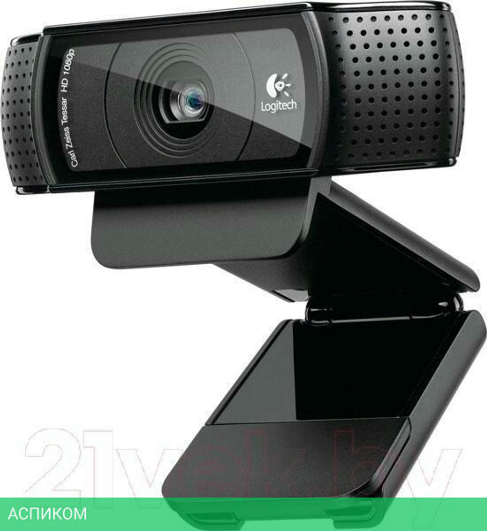 Веб-камера Logitech HD Pro Webcam C920 черный (960-001055)