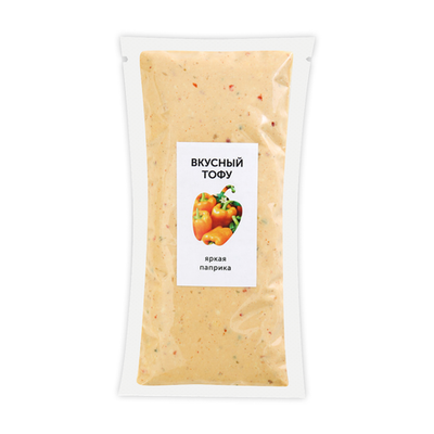 Тофу, Яркая паприка