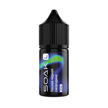 Купить Жидкость Soak L Salt 30 мл - Лесная Черная Смородина 20 мг
