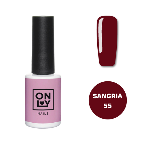 Гель-лак OnlyNails Sangria №55, 10мл