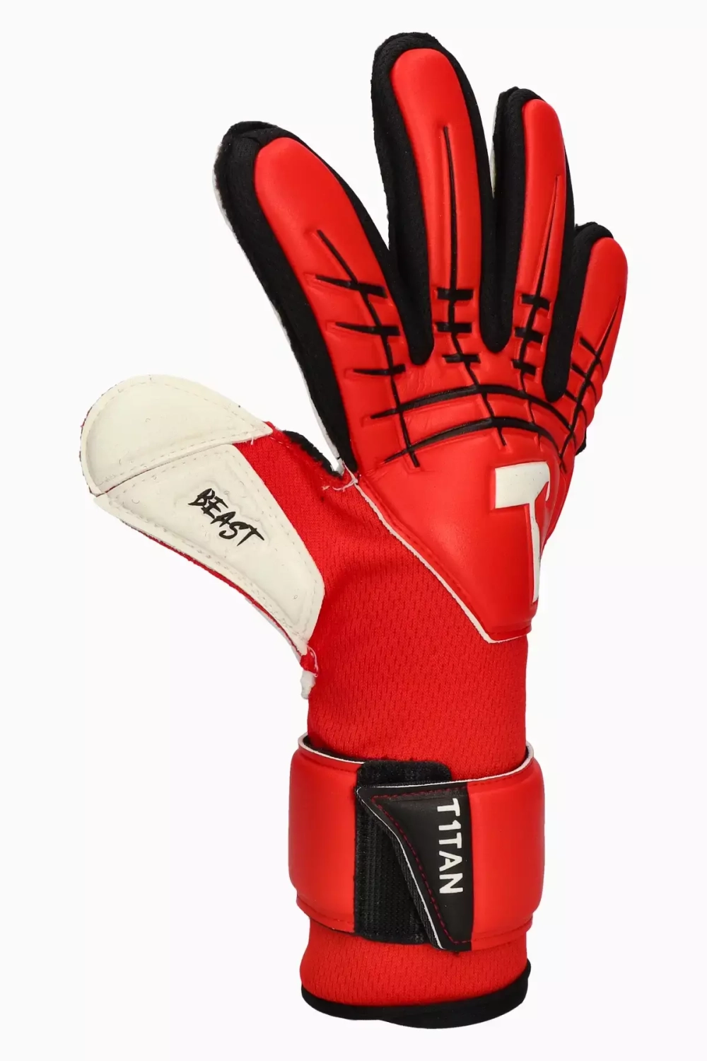 Вратарские перчатки T1TAN Red Beast 3.0 Junior