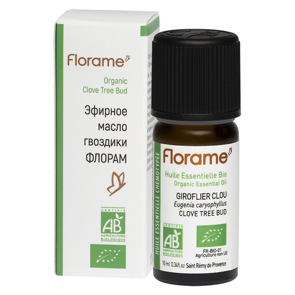 Эфирное масло ГВОЗДИКИ Florame, 10 мл