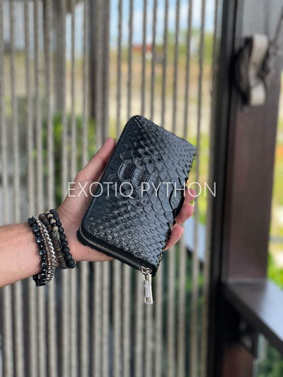 Кошелёк из кожи Драгон питона WA-186