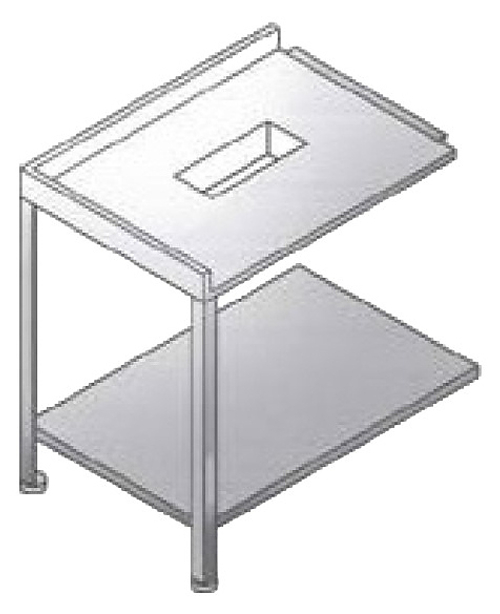 Стол входной Azimut ETS 16 M08000 SX угловой, левый