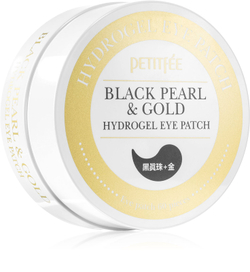 Petitfee Black Pearl & Gold - гидрогелевая маска вокруг глаз /  60 szt.   / GTIN 8809239801820