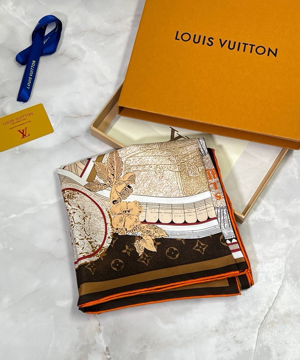 Платок Louis Vuitton 90х90 см, арт. 485191899