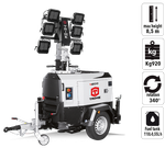 Осветительная мачта TRIME X-ECO 6X160W 48V LED дизельная - [8.5 м / Kubota]