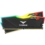Оперативная память 16GB Kit (2x8GB) 3200MHz DDR4 Team Group DELTA RGB PC-25600 CL22 1.35V TF3D416G3200HC16FDC01 Black