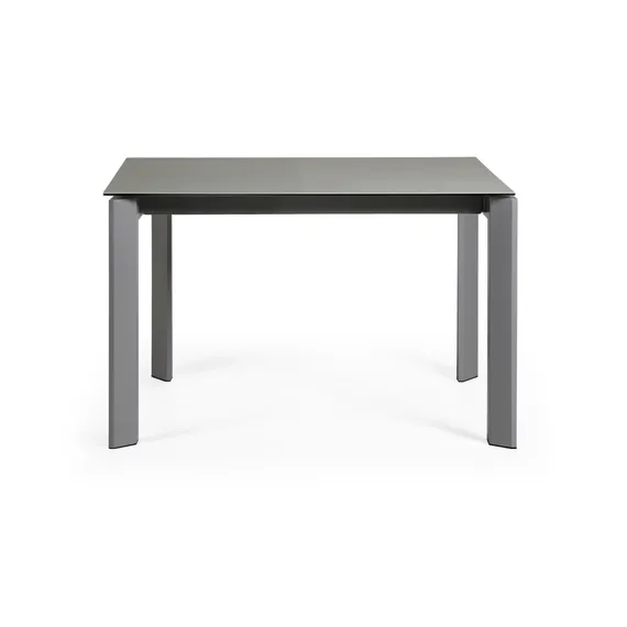 Стол Atta 120 (180) x80 антрацит, керамика