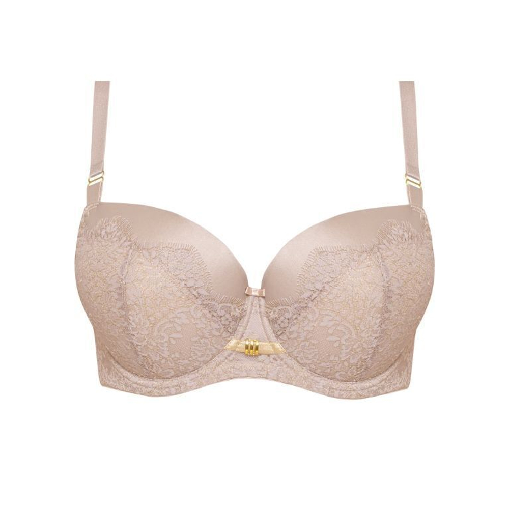 Бюстгальтер на косточках Galina (Размер: 85D) (Цвет: кофейный)