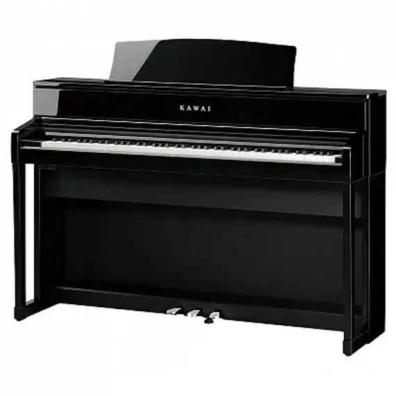 KAWAI CA701 EP - цифровое пианино, 88 клавиш, банкетка, механика Grand Feel III, цвет черный полиров