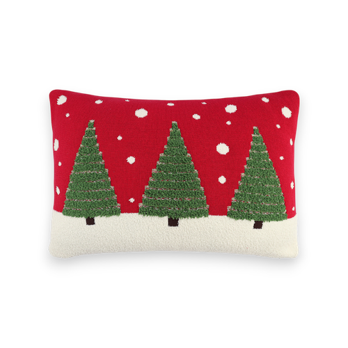 Подушка вязаная Festive Wood 40x60 см