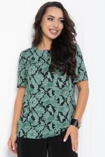 Блуза Алита (зеленая) Б12378-25 LT Collection
