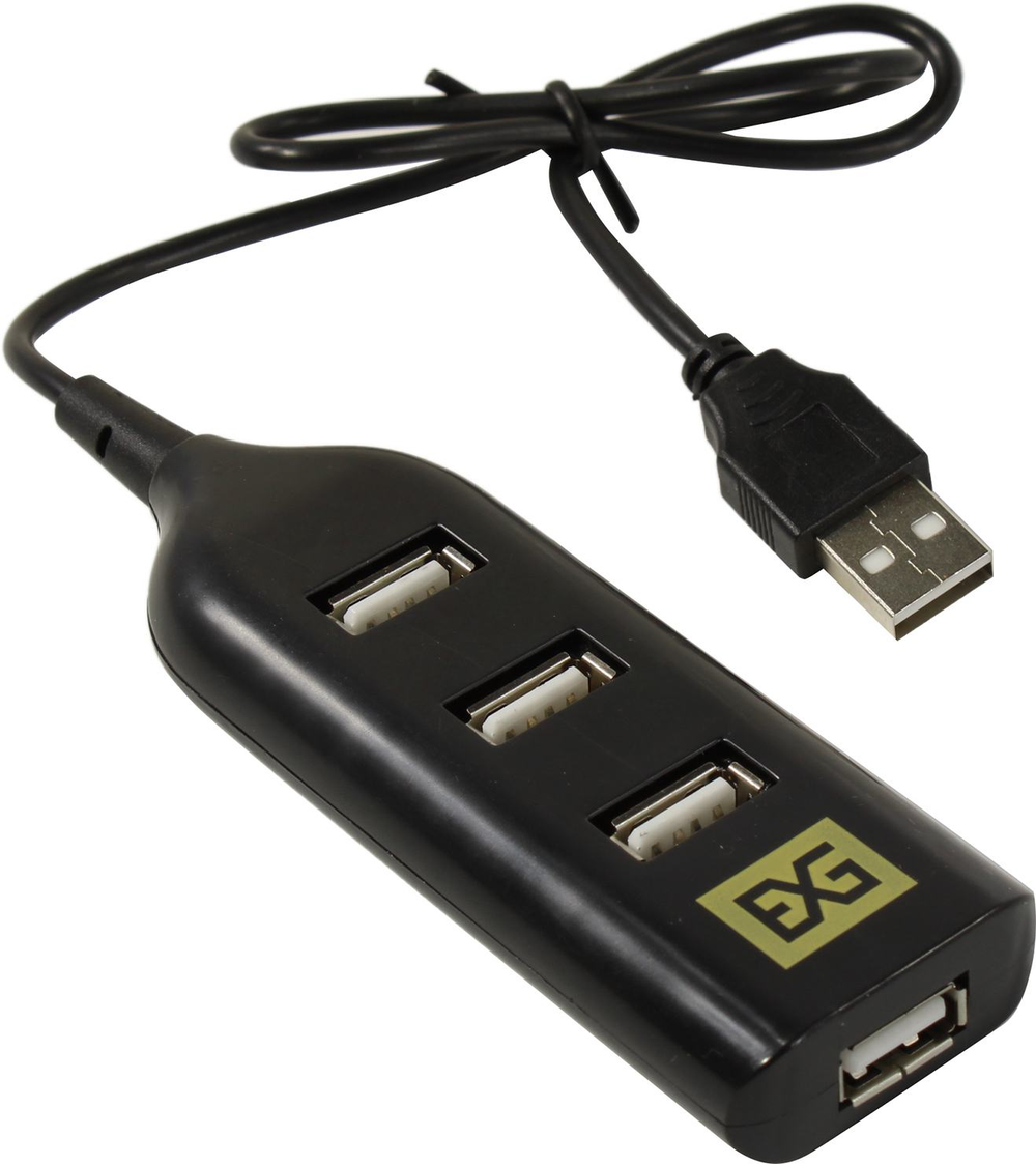Разветвитель Exegate DUB-42 &lt;EX293976RUS&gt; 4-Port USB2.0 HUB