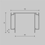 Профиль Technical ALM-11681-PL-B-2M