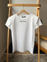 Новая хлопковая футболка Balmain, 164