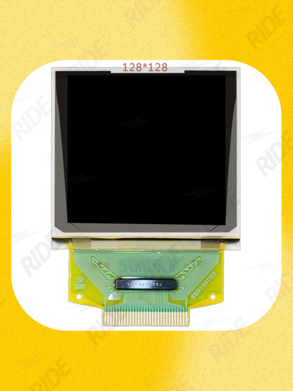 Цветной OLED-дисплей 1.5 дюйма 128 128 контроллер SSD1351