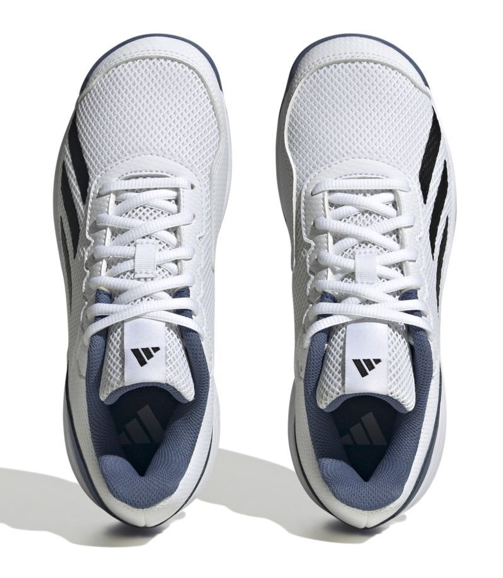 детские Кроссовки теннисные Adidas Courtflash K - белый