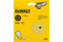 Круг шлифовальный (150 мм; Р240) 25 шт. DEWALT DT 3137 118845