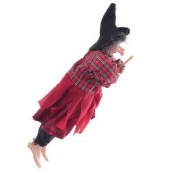 GAEM Игрушка набивная "Баба-яга", L15 W11 H28 см, 3в.